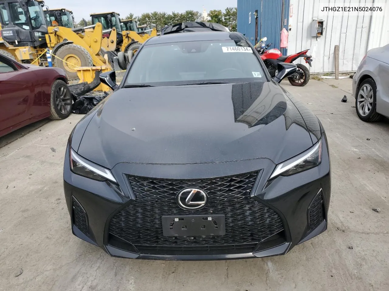 2022 Lexus Is 350 F Sport VIN: JTHGZ1E21N5024076 Lot: 71460134