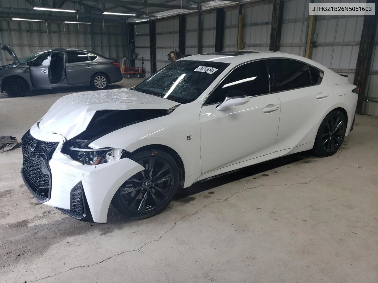 2022 Lexus Is 350 F Sport VIN: JTHGZ1B26N5051603 Lot: 71972334