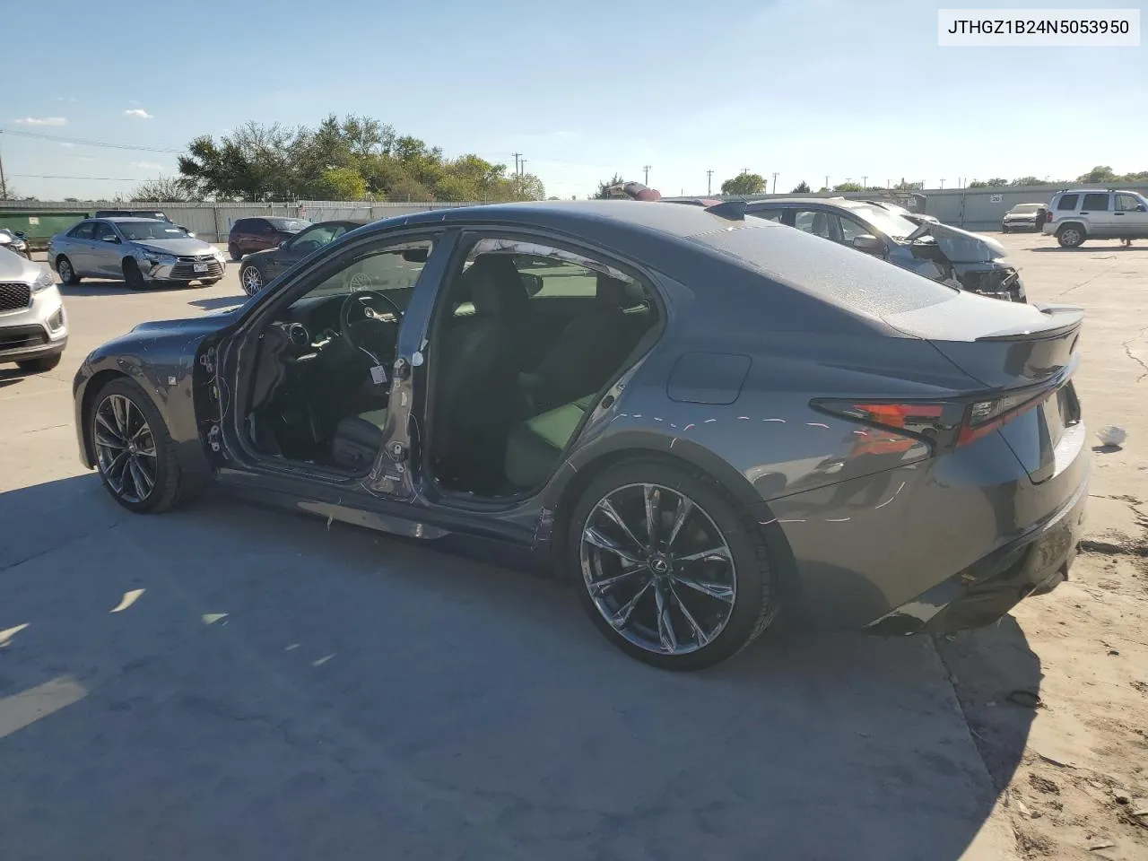 2022 Lexus Is 350 F Sport VIN: JTHGZ1B24N5053950 Lot: 72632594