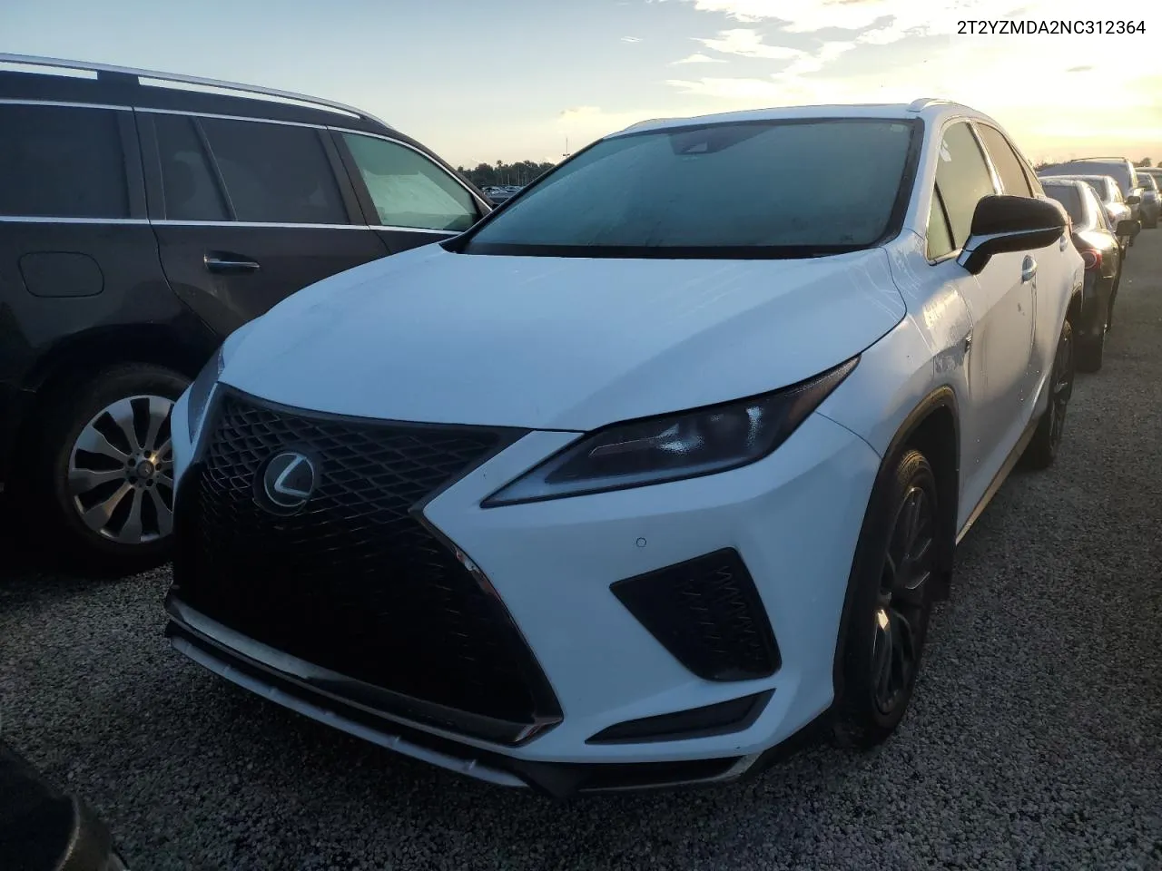 2022 Lexus Rx 350 F Sport VIN: 2T2YZMDA2NC312364 Lot: 73702354