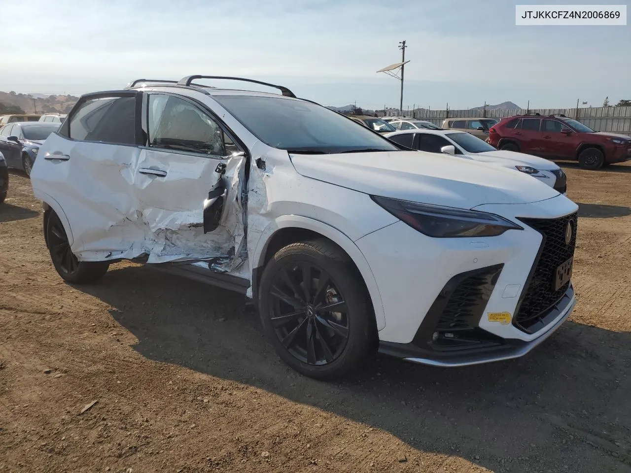 2022 Lexus Nx 450H VIN: JTJKKCFZ4N2006869 Lot: 73743694