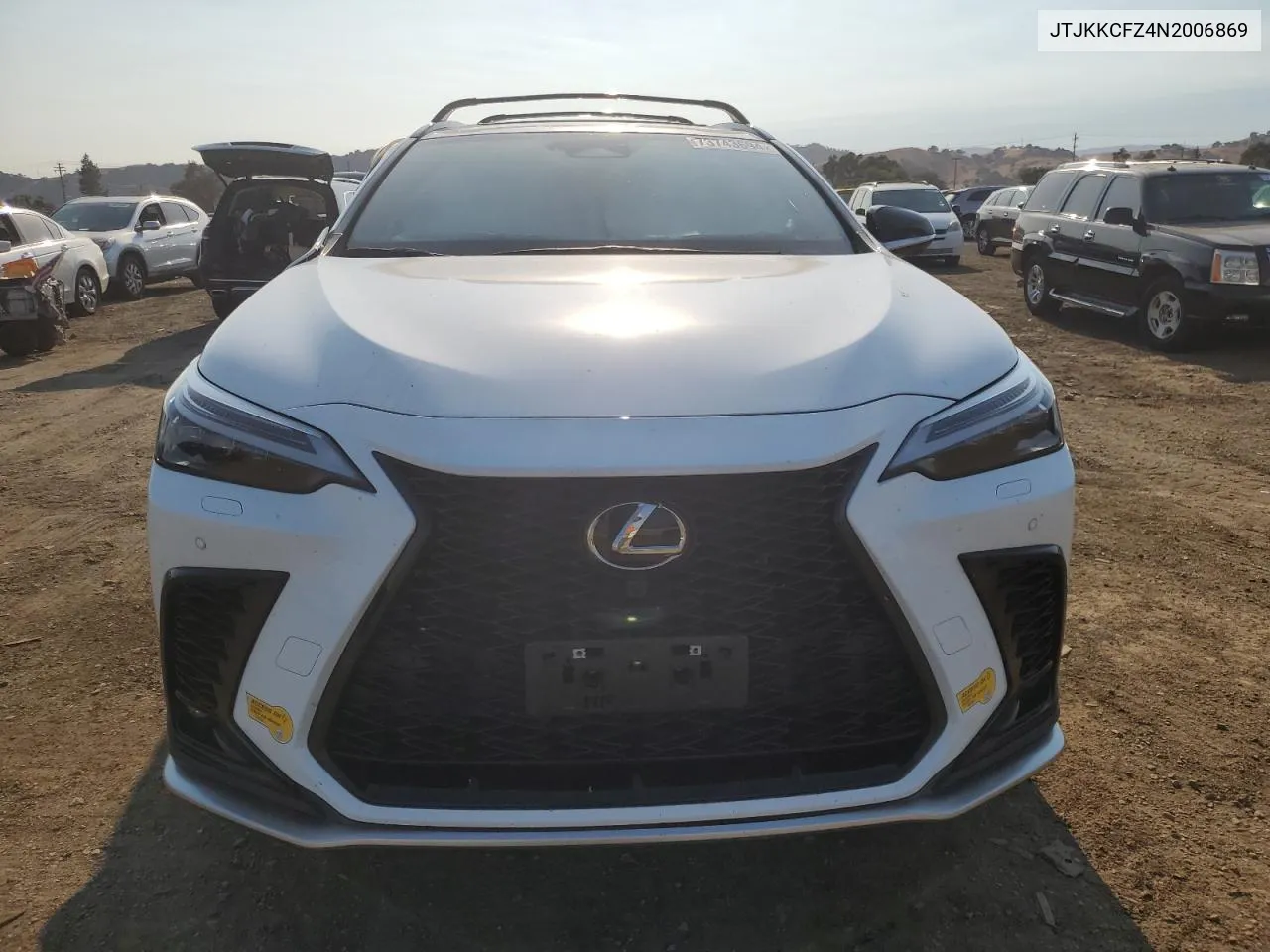 2022 Lexus Nx 450H VIN: JTJKKCFZ4N2006869 Lot: 73743694