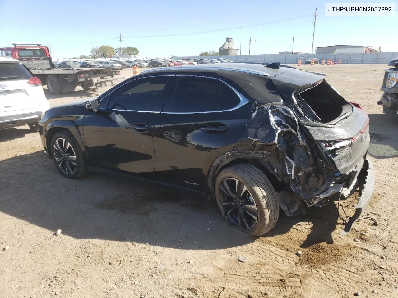 2022 Lexus Ux 250H Base VIN: JTHP9JBH6N2057892 Lot: 73822804