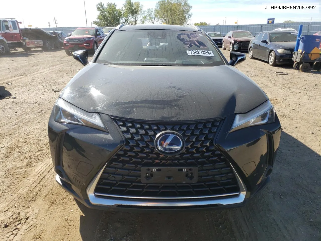 2022 Lexus Ux 250H Base VIN: JTHP9JBH6N2057892 Lot: 73822804