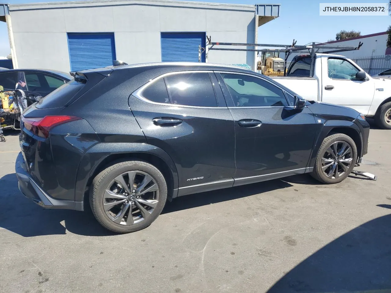 2022 Lexus Ux 250H Base VIN: JTHE9JBH8N2058372 Lot: 74527224