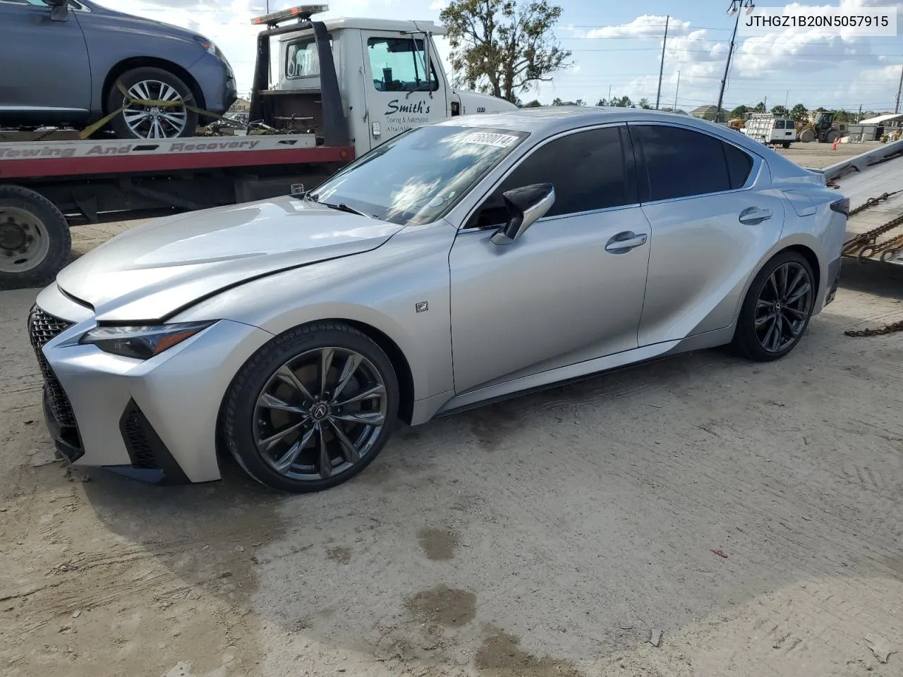 2022 Lexus Is 350 F Sport VIN: JTHGZ1B20N5057915 Lot: 76680014