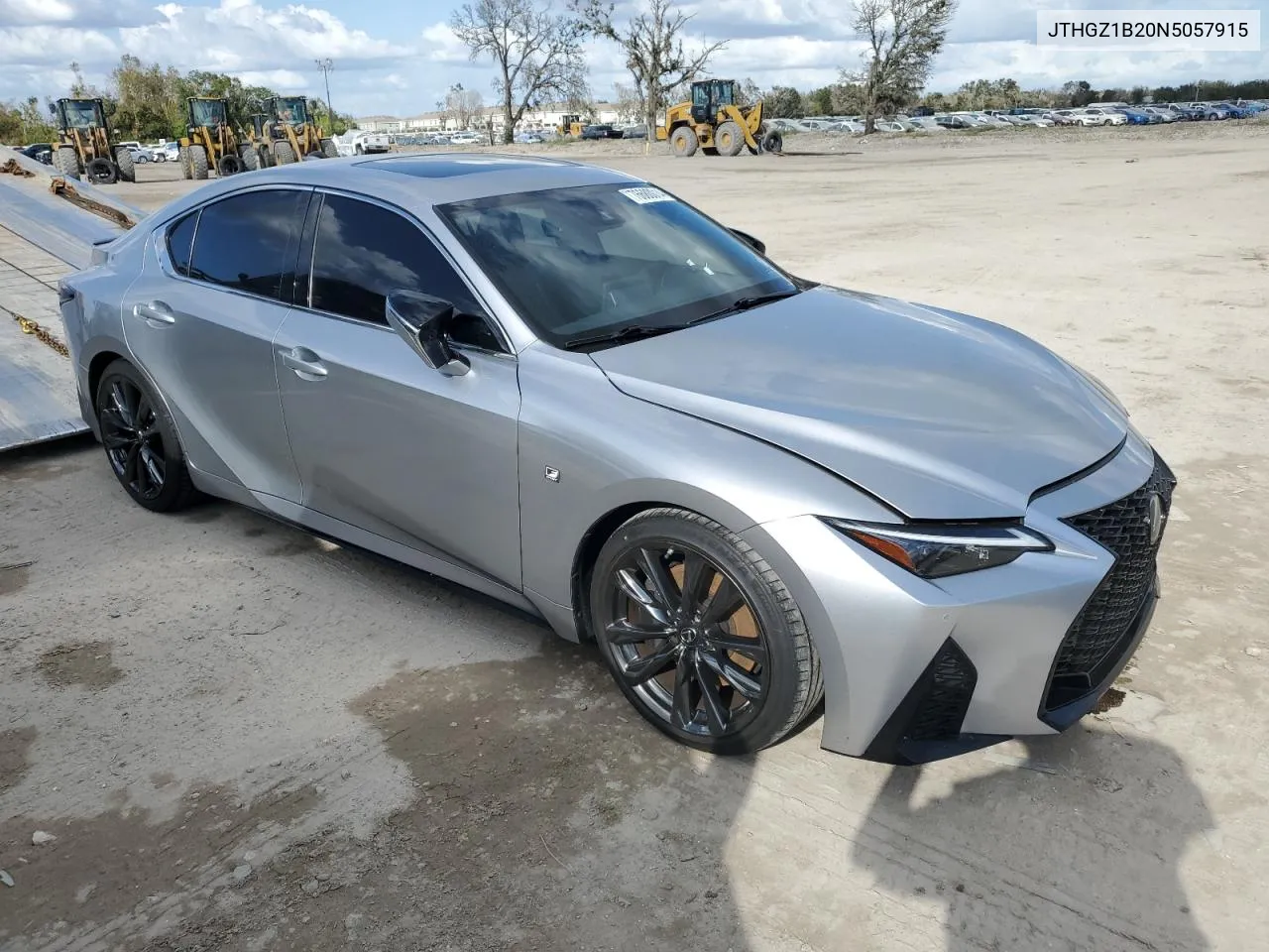 2022 Lexus Is 350 F Sport VIN: JTHGZ1B20N5057915 Lot: 76680014