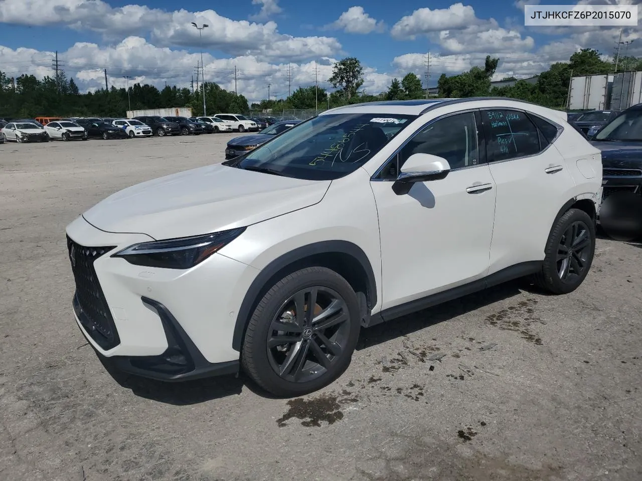 2023 Lexus Nx 450H VIN: JTJHKCFZ6P2015070 Lot: 54486544