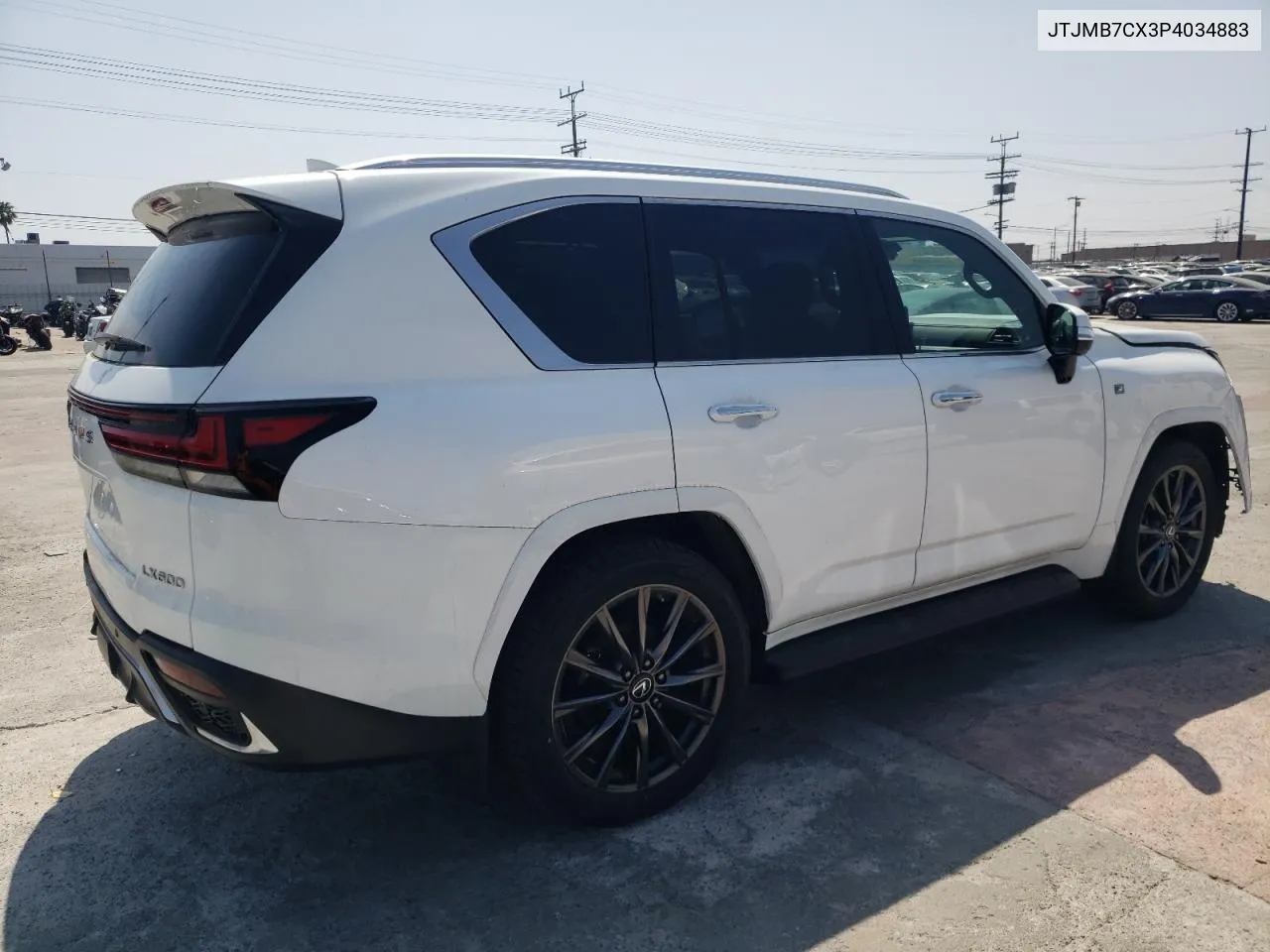 2023 Lexus Lx 600 Base VIN: JTJMB7CX3P4034883 Lot: 57273224