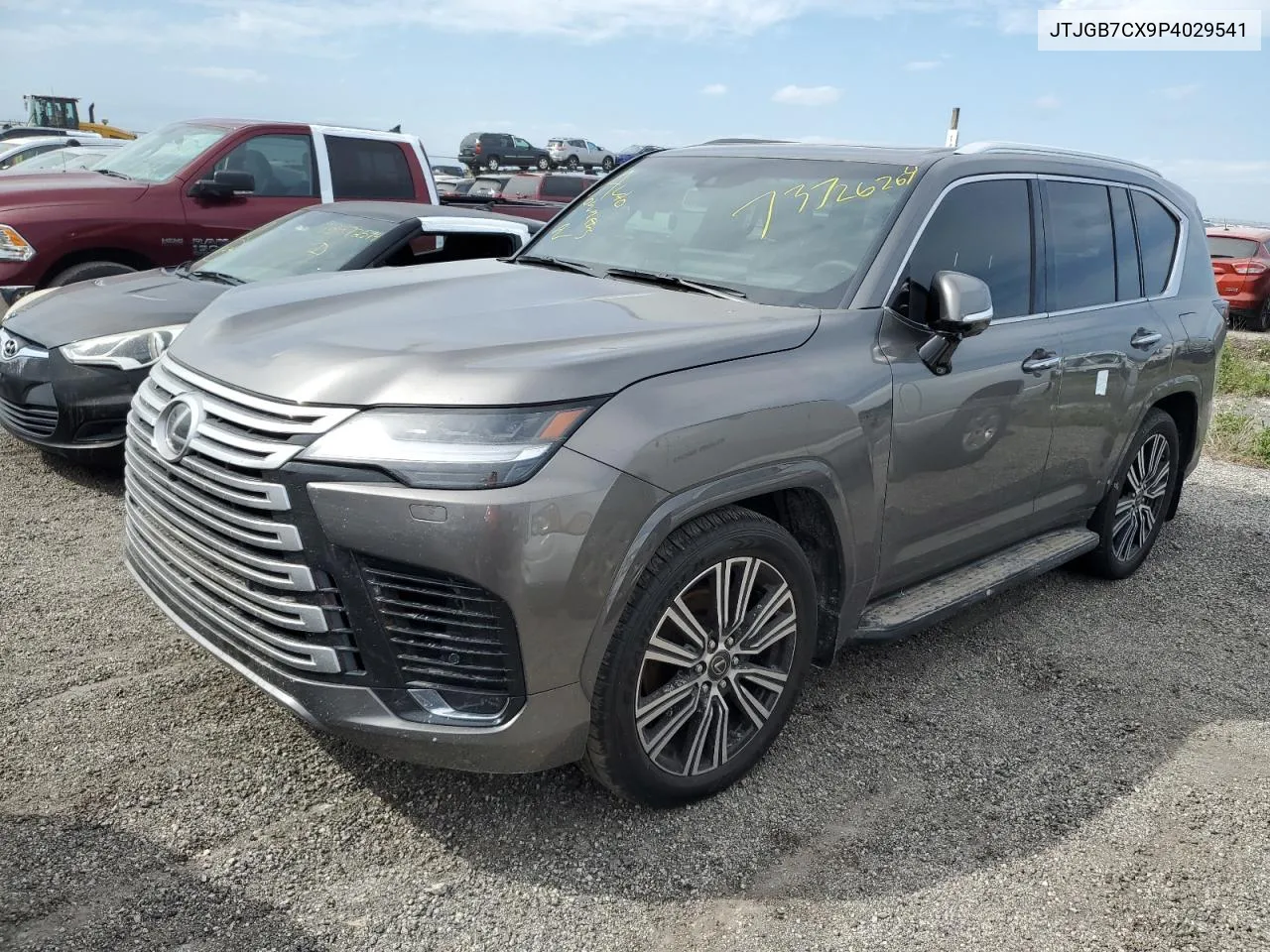 2023 Lexus Lx 600 Base VIN: JTJGB7CX9P4029541 Lot: 73726264