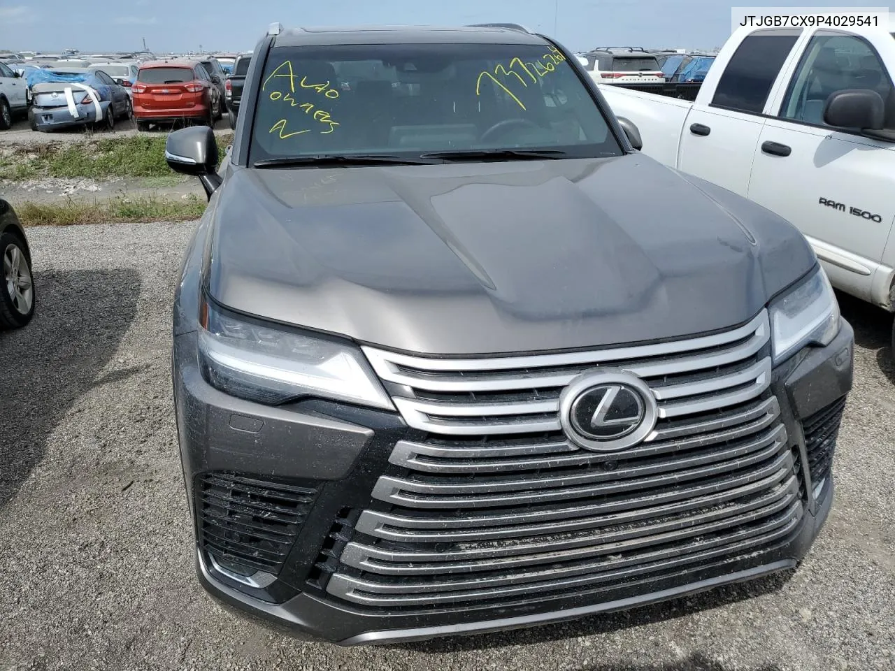 2023 Lexus Lx 600 Base VIN: JTJGB7CX9P4029541 Lot: 73726264