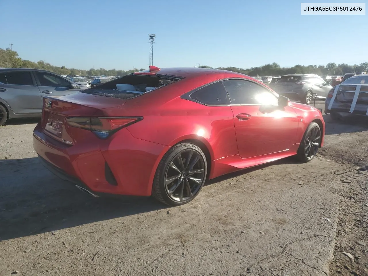 2023 Lexus Rc 300 Base VIN: JTHGA5BC3P5012476 Lot: 74697224