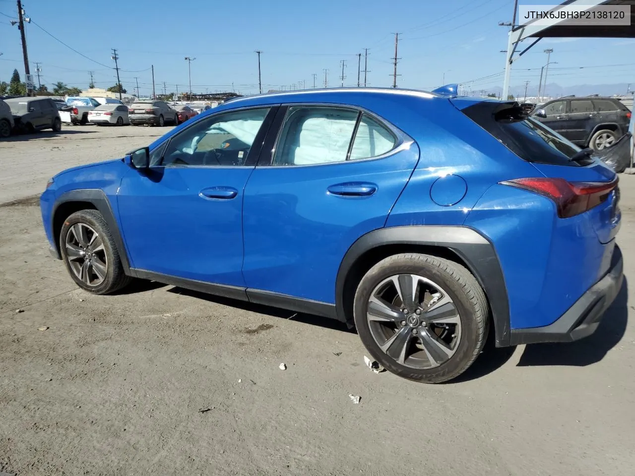 2023 Lexus Ux 250H Base VIN: JTHX6JBH3P2138120 Lot: 78458104