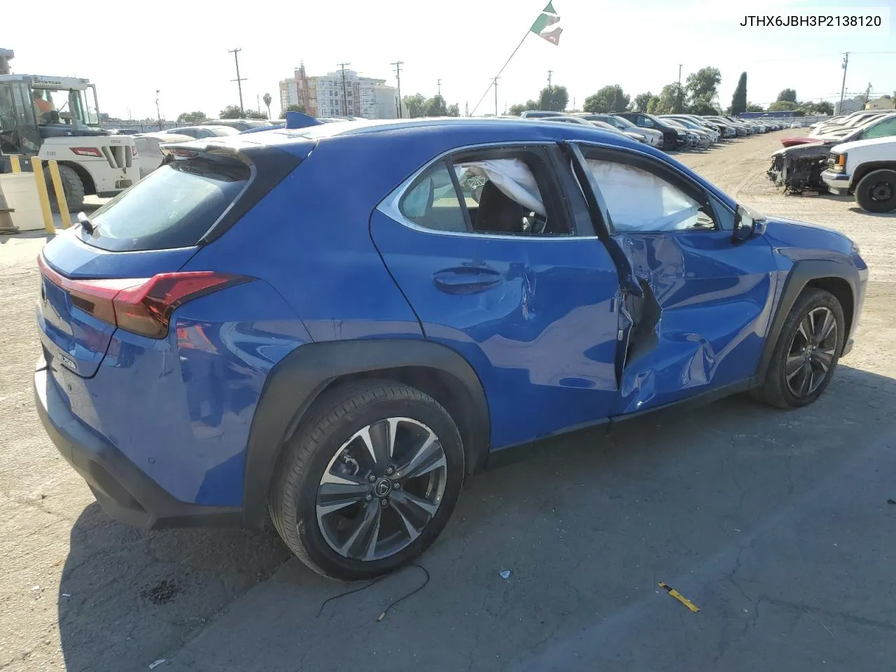 2023 Lexus Ux 250H Base VIN: JTHX6JBH3P2138120 Lot: 78458104