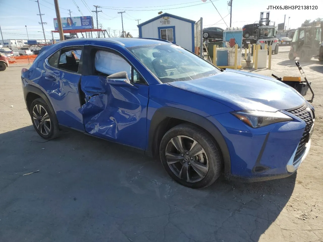 2023 Lexus Ux 250H Base VIN: JTHX6JBH3P2138120 Lot: 78458104