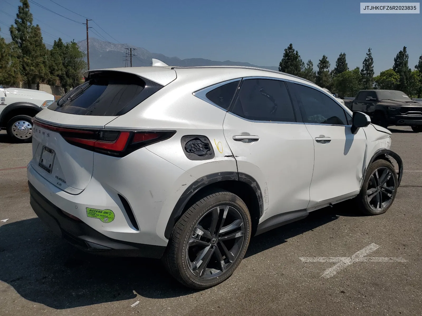 2024 Lexus Nx 450H Luxury VIN: JTJHKCFZ6R2023835 Lot: 64671204