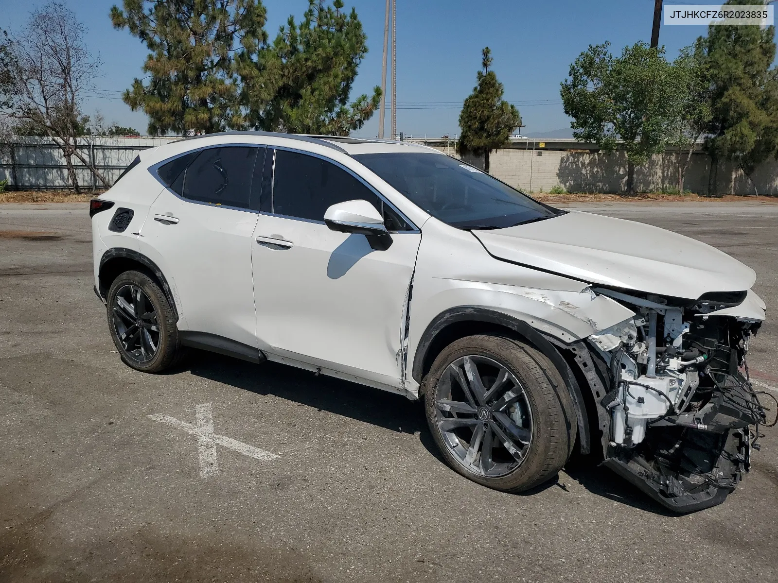 2024 Lexus Nx 450H Luxury VIN: JTJHKCFZ6R2023835 Lot: 64671204