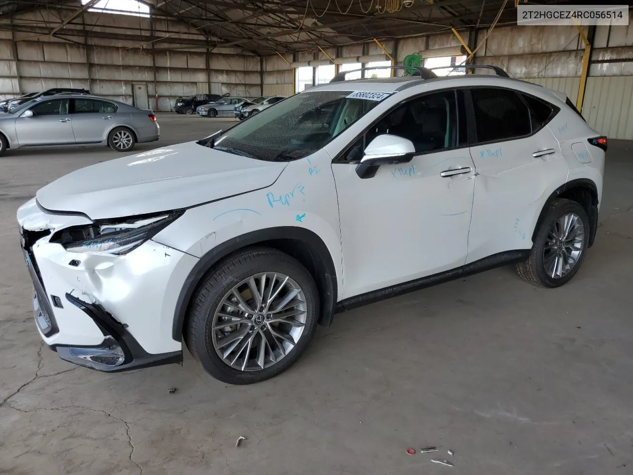 2024 Lexus Nx 350 Luxury VIN: 2T2HGCEZ4RC056514 Lot: 65802324