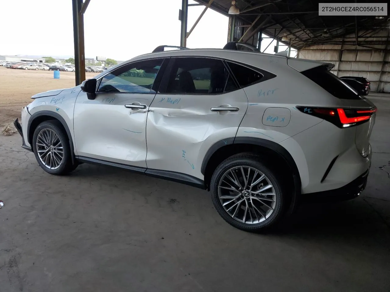 2024 Lexus Nx 350 Luxury VIN: 2T2HGCEZ4RC056514 Lot: 65802324