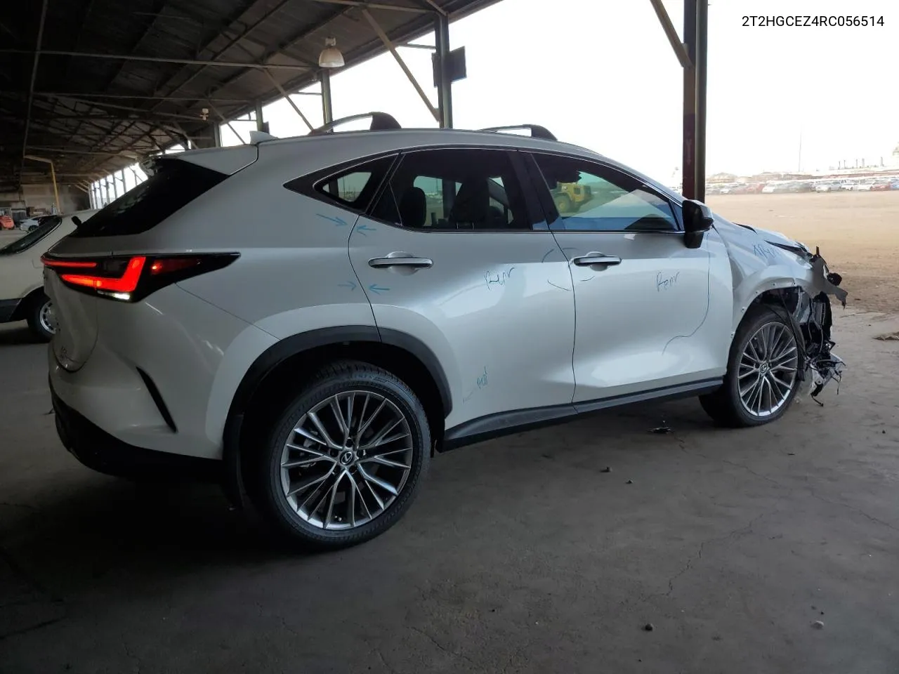 2024 Lexus Nx 350 Luxury VIN: 2T2HGCEZ4RC056514 Lot: 65802324