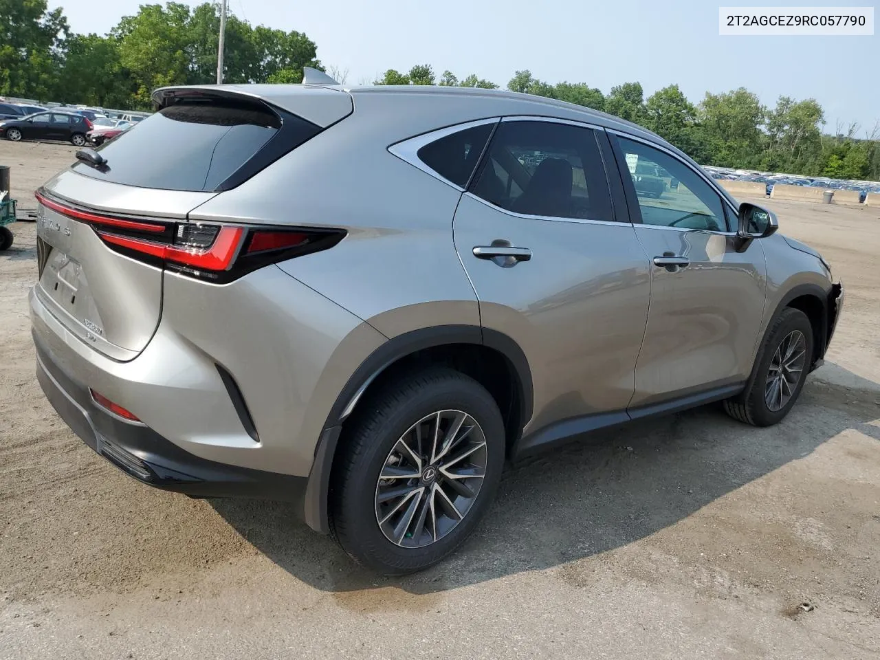 2024 Lexus Nx 350 Base VIN: 2T2AGCEZ9RC057790 Lot: 67127894