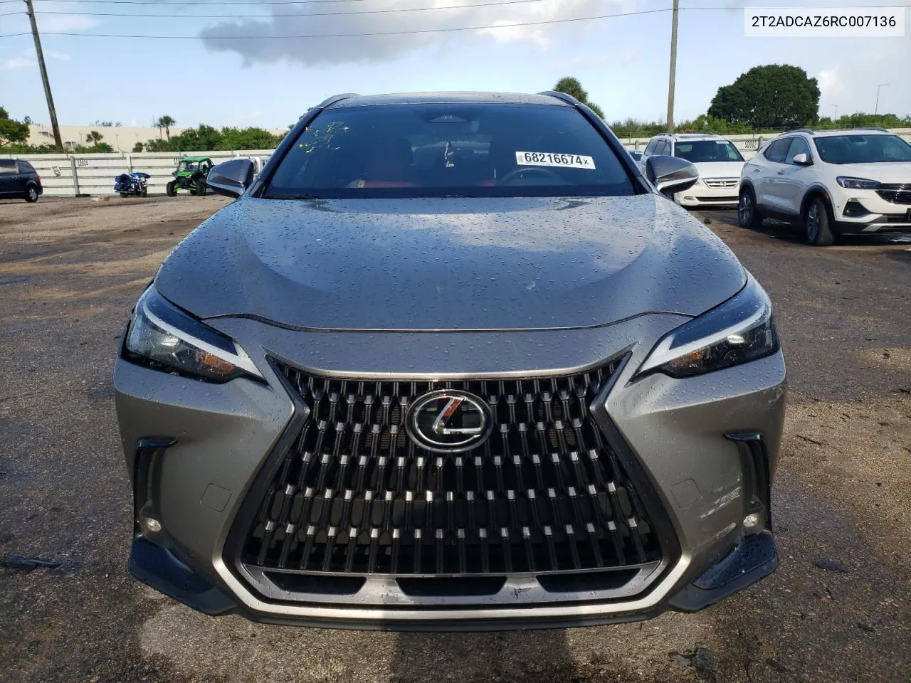 2024 Lexus Nx 250 Base VIN: 2T2ADCAZ6RC007136 Lot: 68216674