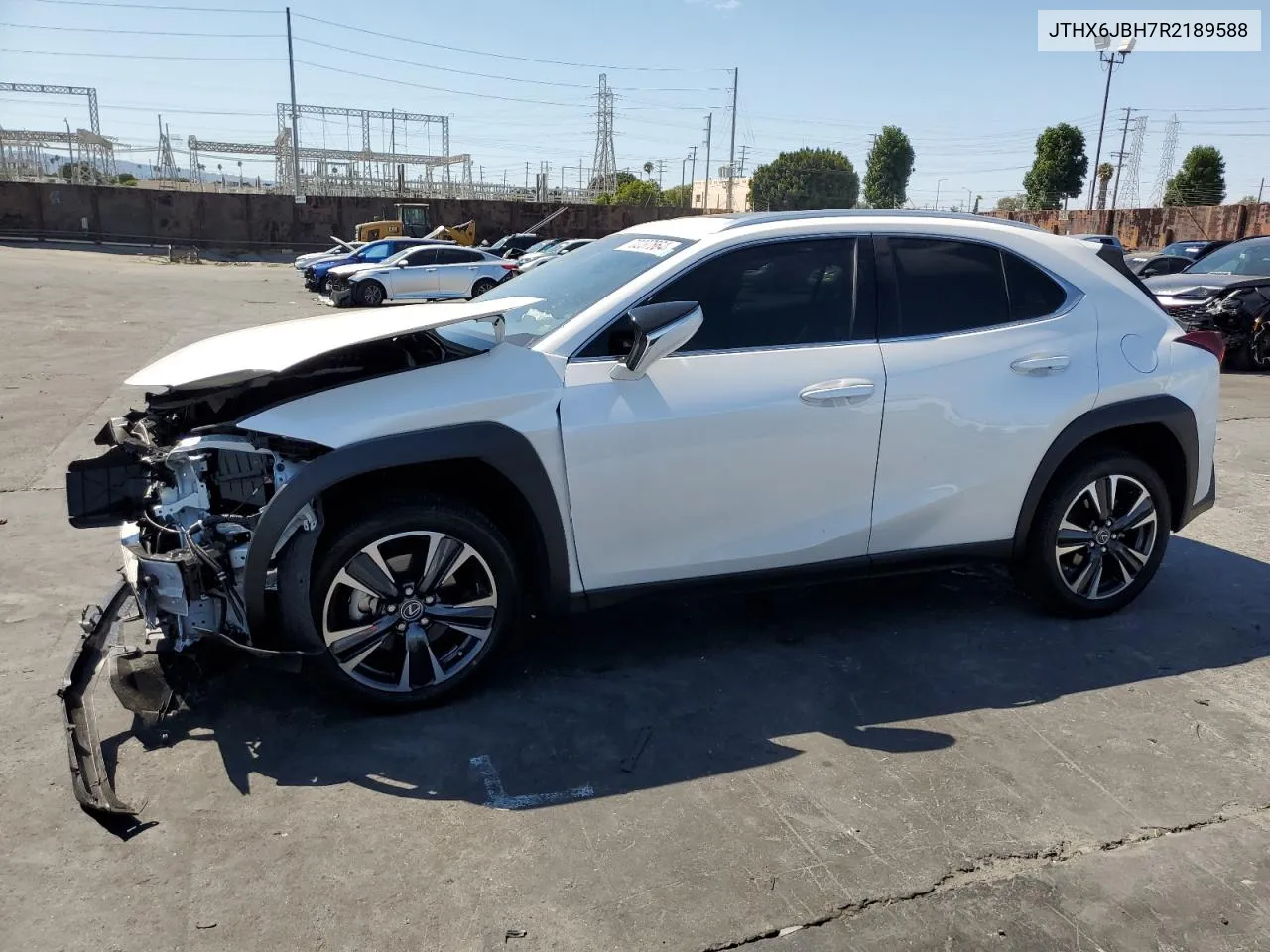 2024 Lexus Ux 250H Base VIN: JTHX6JBH7R2189588 Lot: 70237664