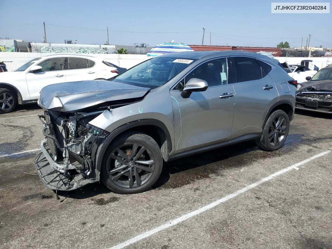 2024 Lexus Nx 450H Luxury VIN: JTJHKCFZ3R2040284 Lot: 70864304