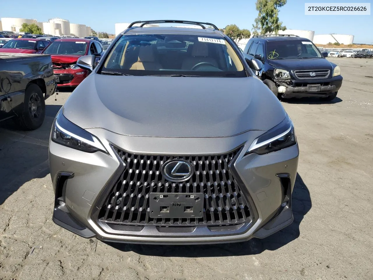 2024 Lexus Nx 350H Base VIN: 2T2GKCEZ5RC026626 Lot: 71412174