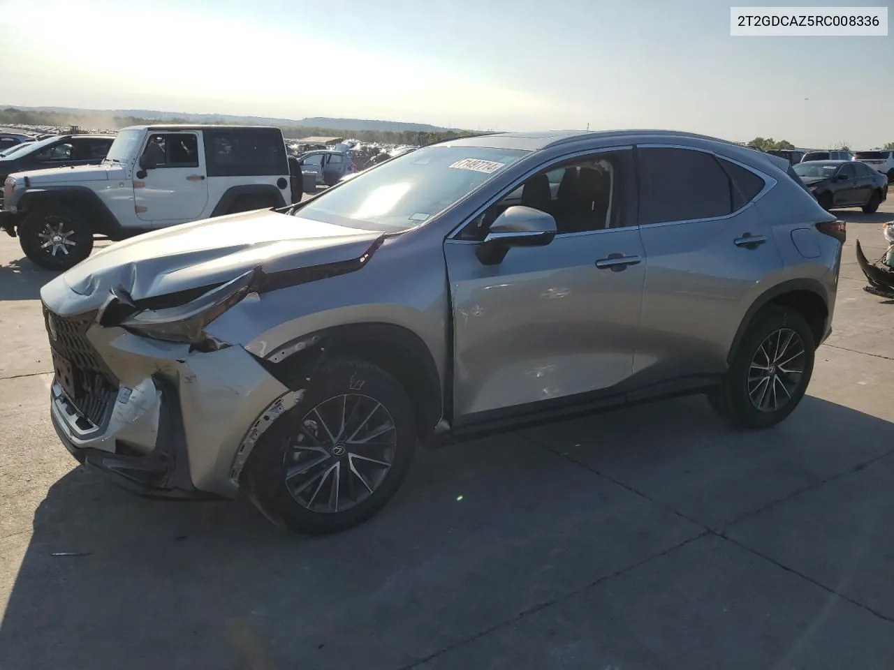 2024 Lexus Nx 250 Premium VIN: 2T2GDCAZ5RC008336 Lot: 71497714