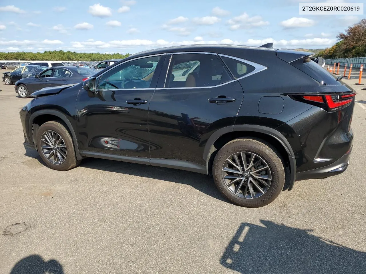 2024 Lexus Nx 350H Base VIN: 2T2GKCEZ0RC020619 Lot: 71536304