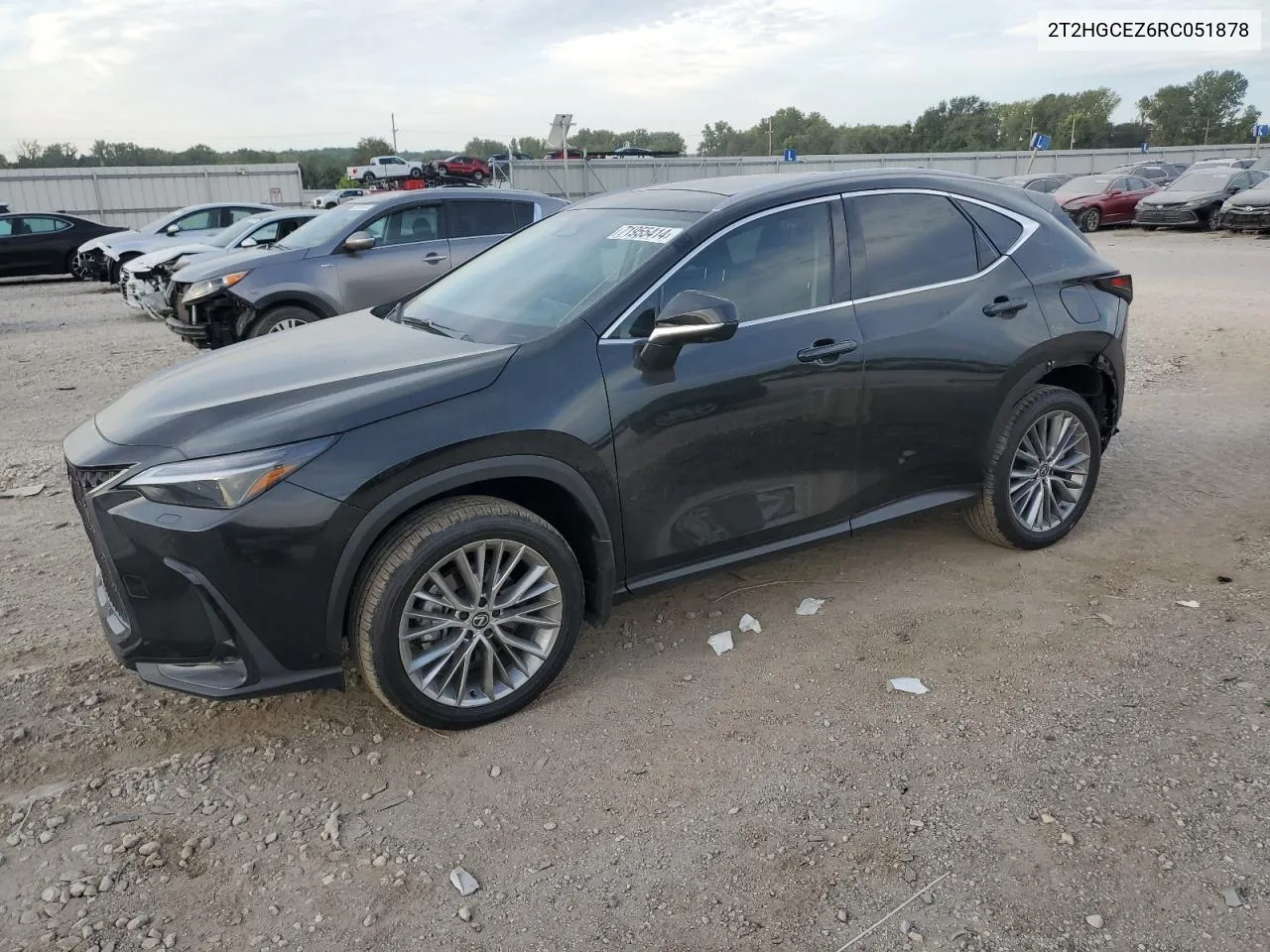 2024 Lexus Nx 350 Luxury VIN: 2T2HGCEZ6RC051878 Lot: 71955414