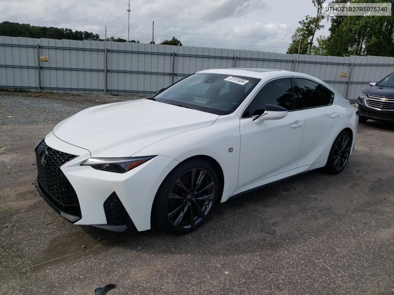 2024 Lexus Is 350 F Sport Design VIN: JTHGZ1B27R5075740 Lot: 72151504