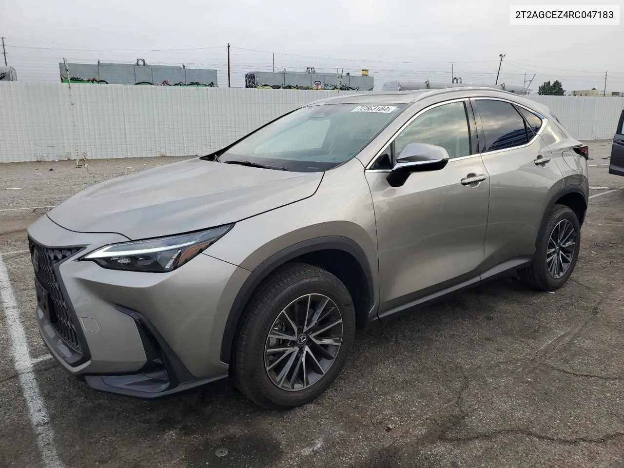 2024 Lexus Nx 350 Base VIN: 2T2AGCEZ4RC047183 Lot: 72563184