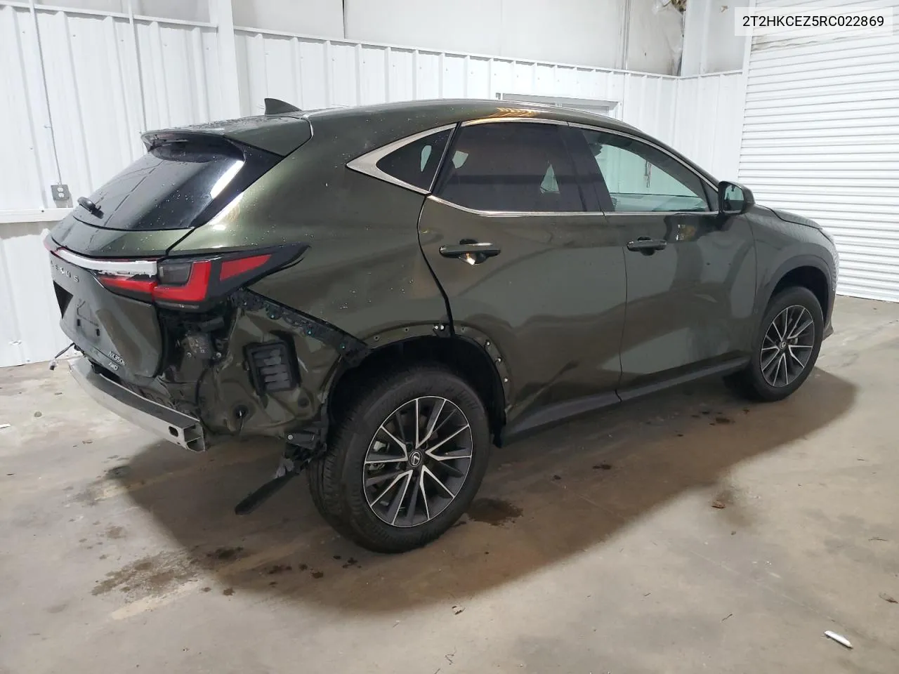 2024 Lexus Nx 350H Base VIN: 2T2HKCEZ5RC022869 Lot: 72690504