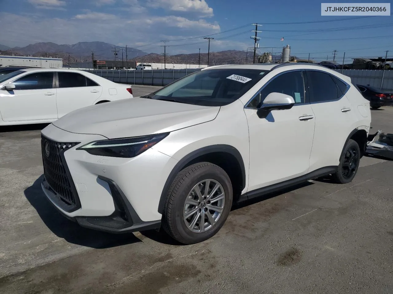 2024 Lexus Nx 450H Luxury VIN: JTJHKCFZ5R2040366 Lot: 73788844