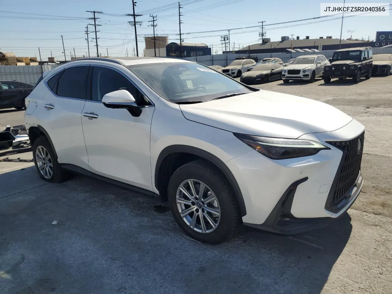 2024 Lexus Nx 450H Luxury VIN: JTJHKCFZ5R2040366 Lot: 73788844