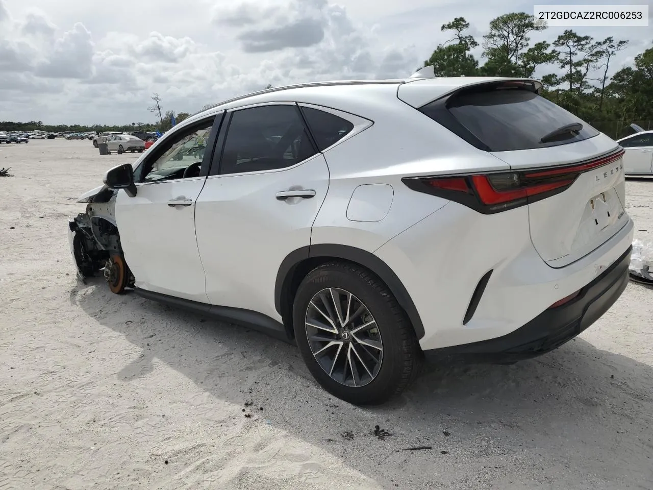 2024 Lexus Nx 250 Premium VIN: 2T2GDCAZ2RC006253 Lot: 74190214