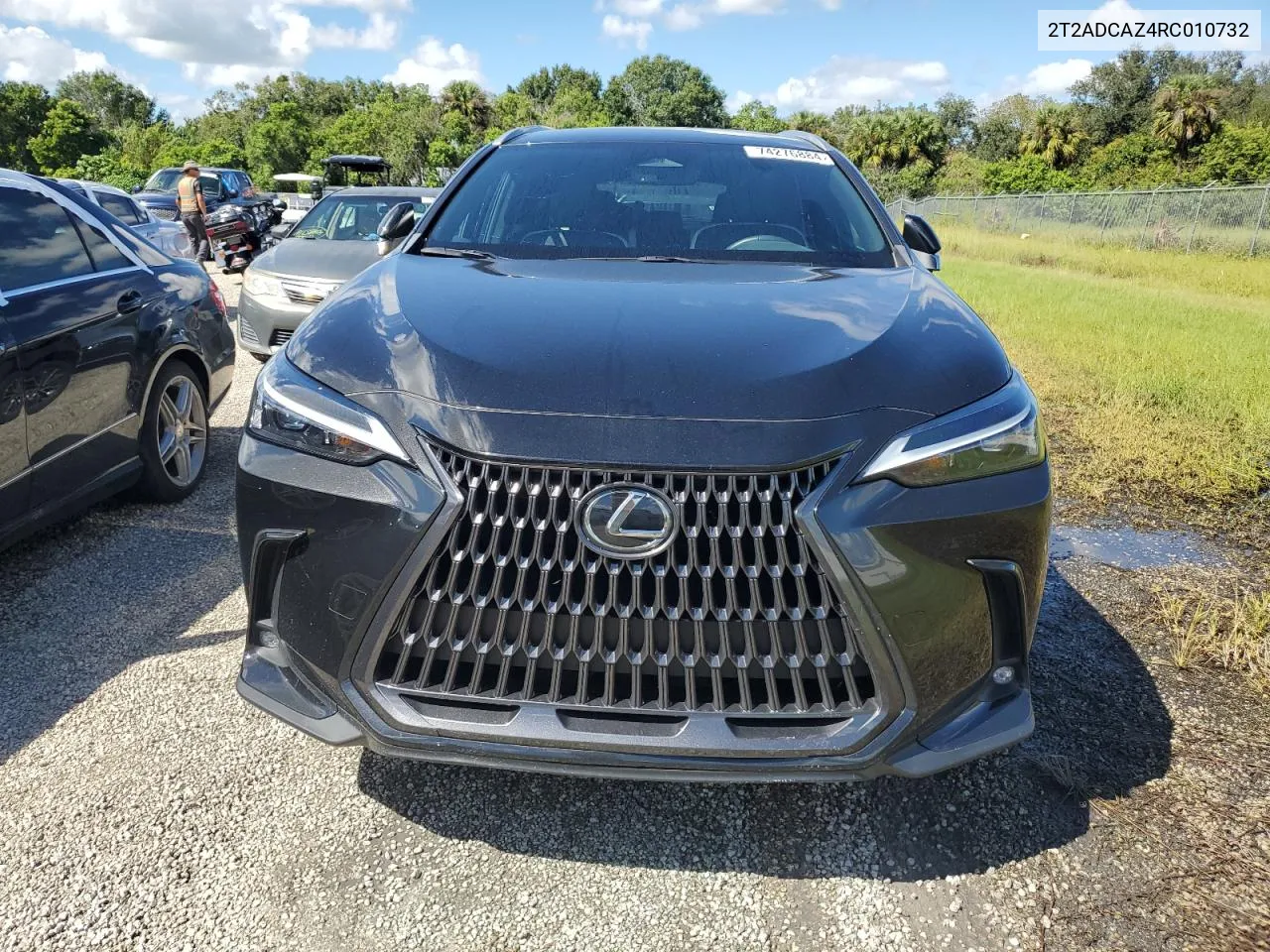 2024 Lexus Nx 250 Base VIN: 2T2ADCAZ4RC010732 Lot: 74276884