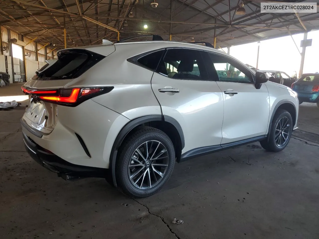 2024 Lexus Nx 350H Base VIN: 2T2AKCEZ1RC028024 Lot: 74881284