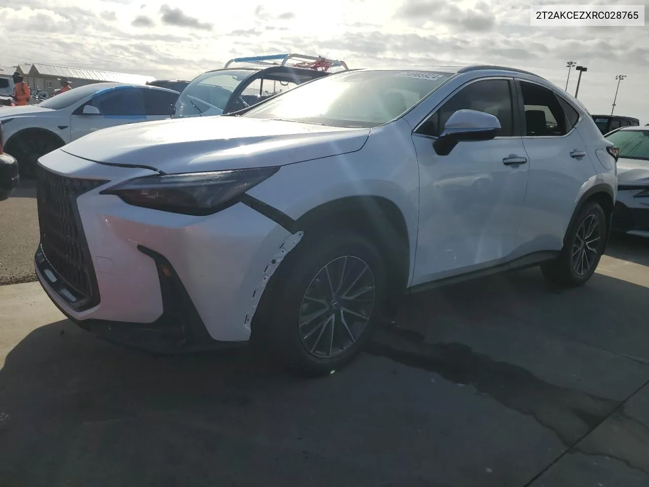 2T2AKCEZXRC028765 2024 Lexus Nx 350H Base