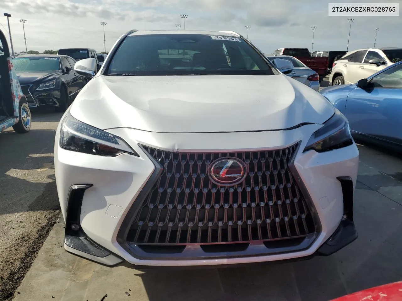 2024 Lexus Nx 350H Base VIN: 2T2AKCEZXRC028765 Lot: 74985924