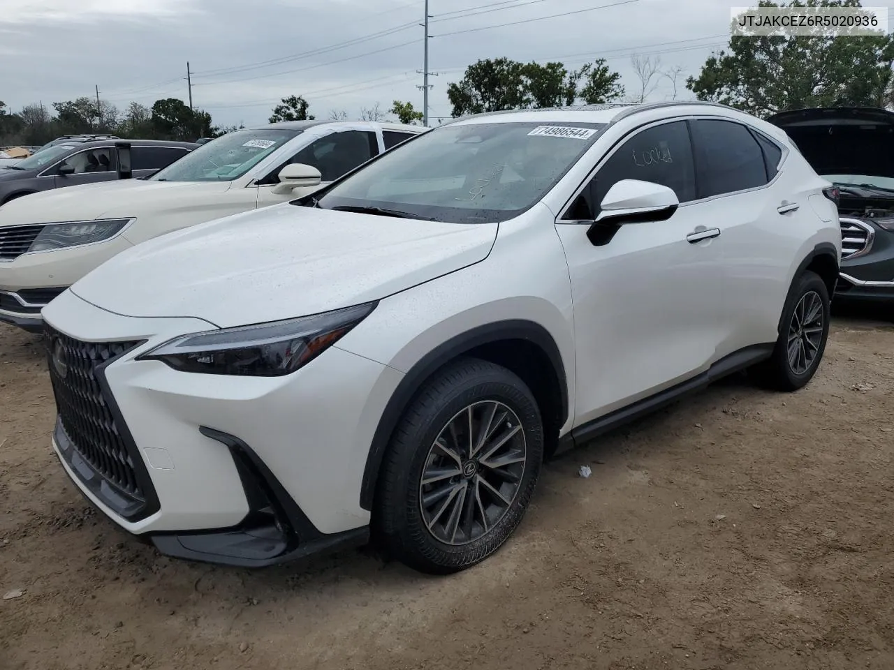 2024 Lexus Nx 350H Base VIN: JTJAKCEZ6R5020936 Lot: 74986544