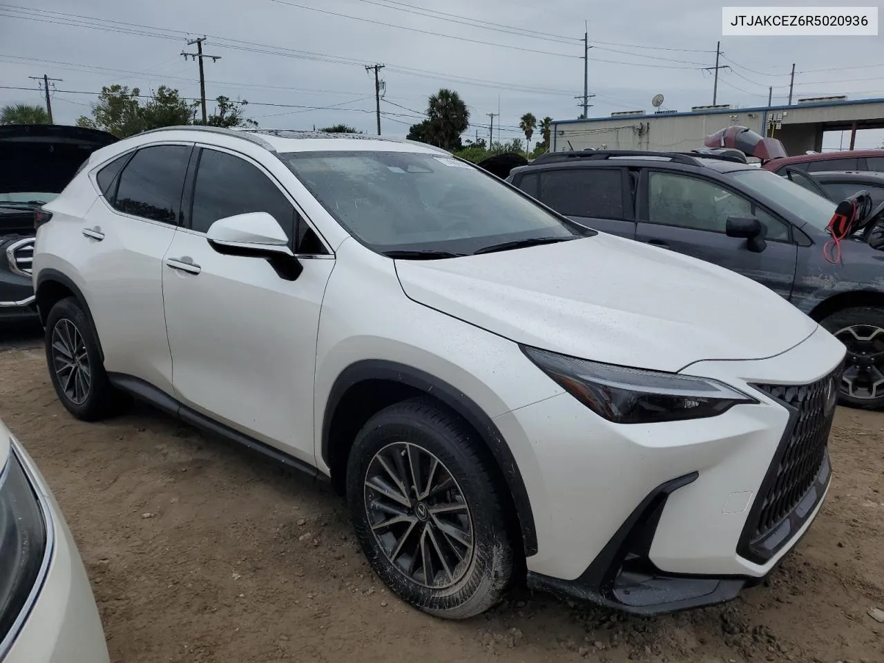 2024 Lexus Nx 350H Base VIN: JTJAKCEZ6R5020936 Lot: 74986544