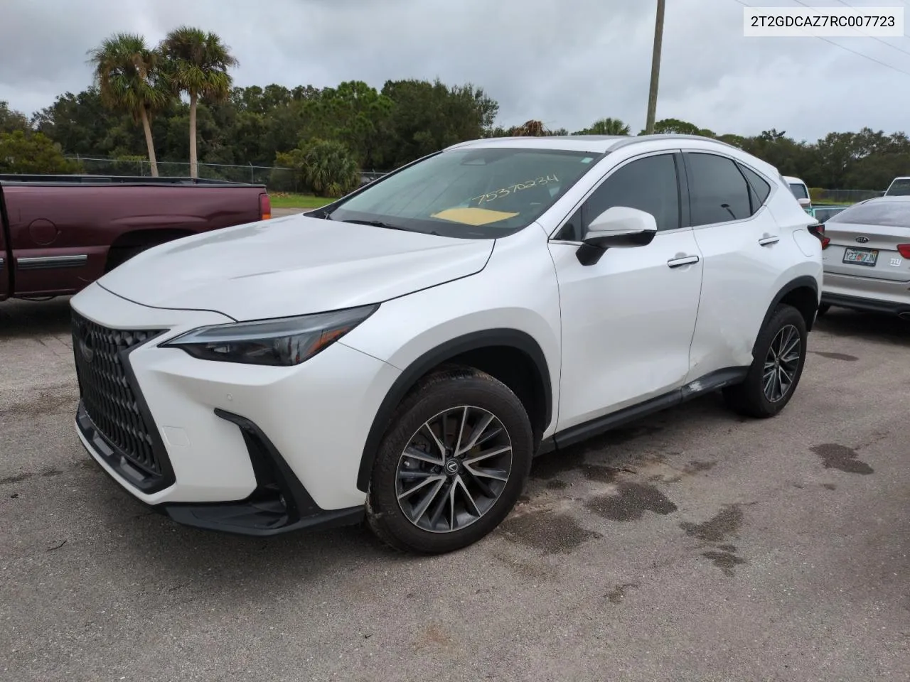 2024 Lexus Nx 250 Premium VIN: 2T2GDCAZ7RC007723 Lot: 75370234