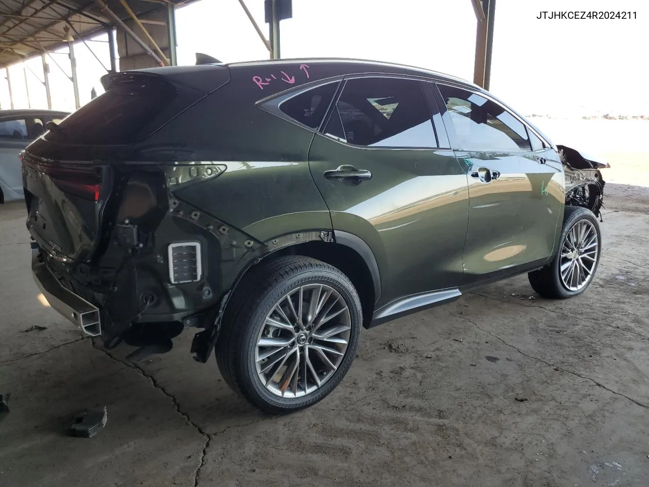 2024 Lexus Nx 350H Base VIN: JTJHKCEZ4R2024211 Lot: 75732914