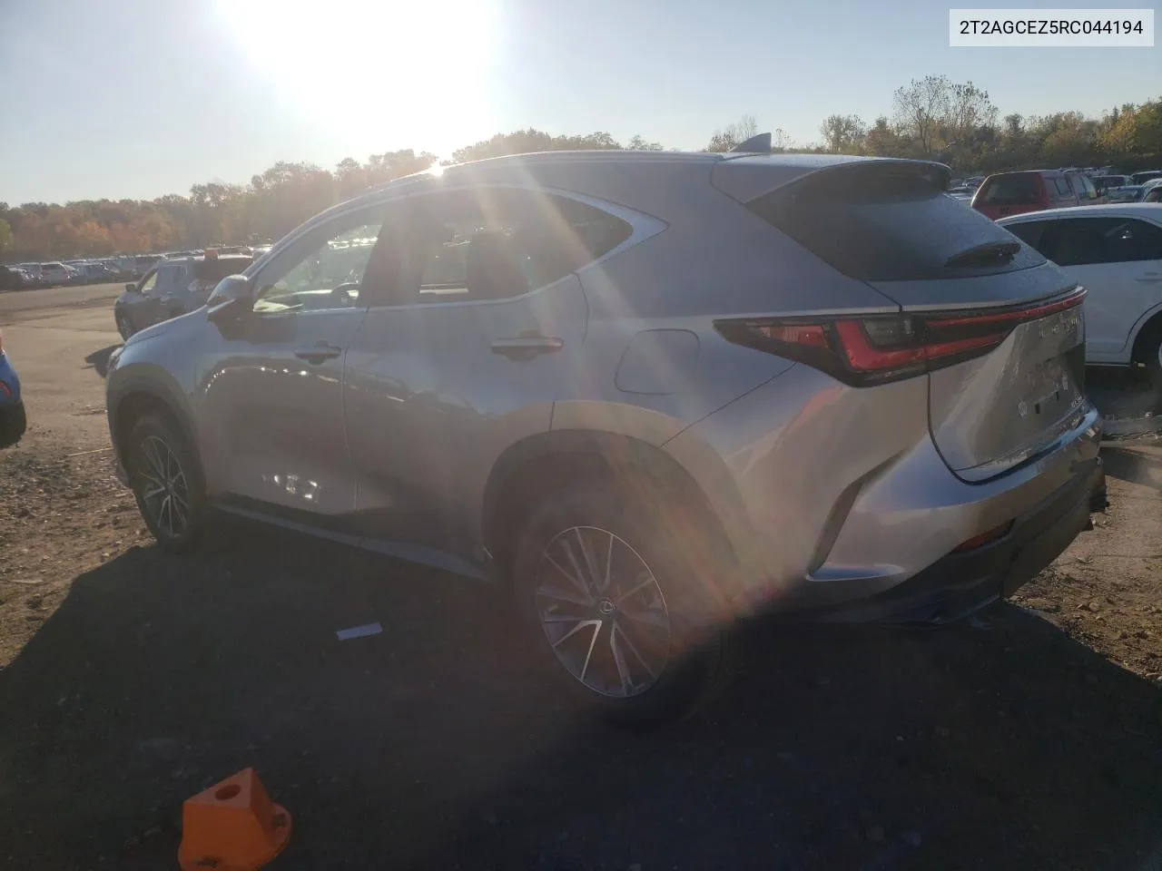 2024 Lexus Nx 350 Base VIN: 2T2AGCEZ5RC044194 Lot: 76362314