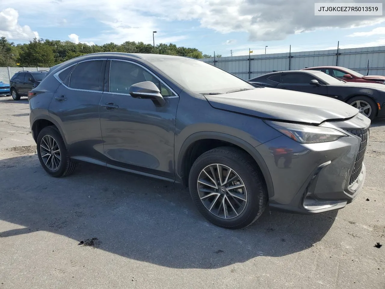 2024 Lexus Nx 350H Base VIN: JTJGKCEZ7R5013519 Lot: 76486304