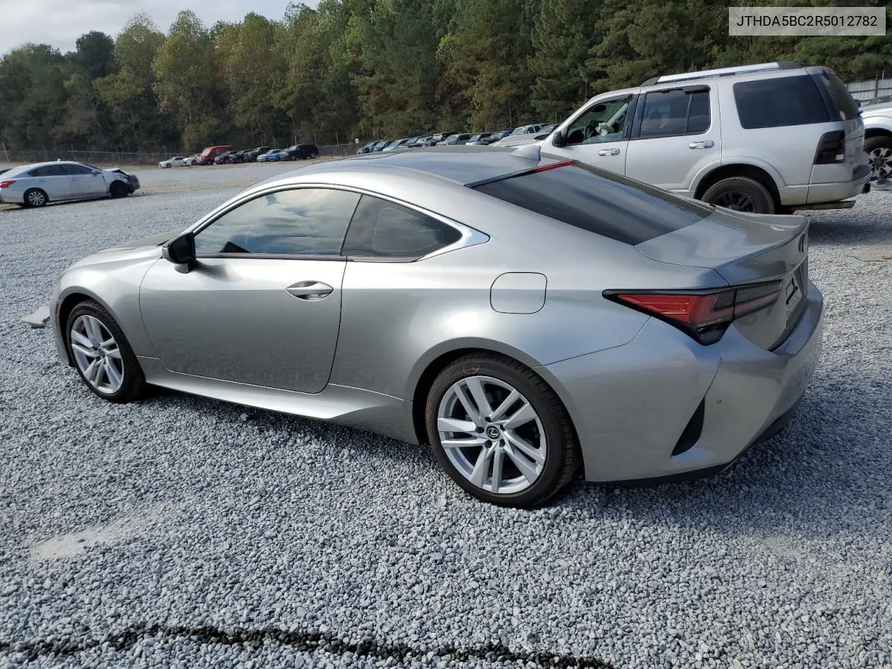 2024 Lexus Rc 300 Base VIN: JTHDA5BC2R5012782 Lot: 77738584