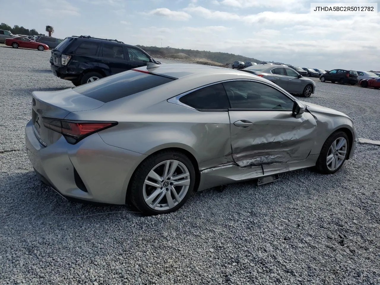 2024 Lexus Rc 300 Base VIN: JTHDA5BC2R5012782 Lot: 77738584